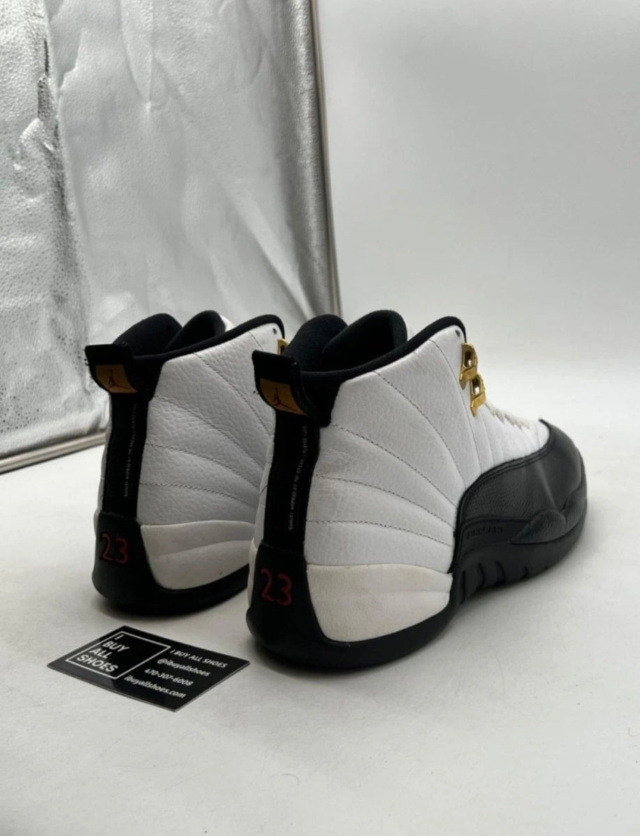 Jordan 12 Retro Taxi (2013) 10 (Moderately Worn Pre-Owned)JordanWhite/Black-Taxi - Image 3