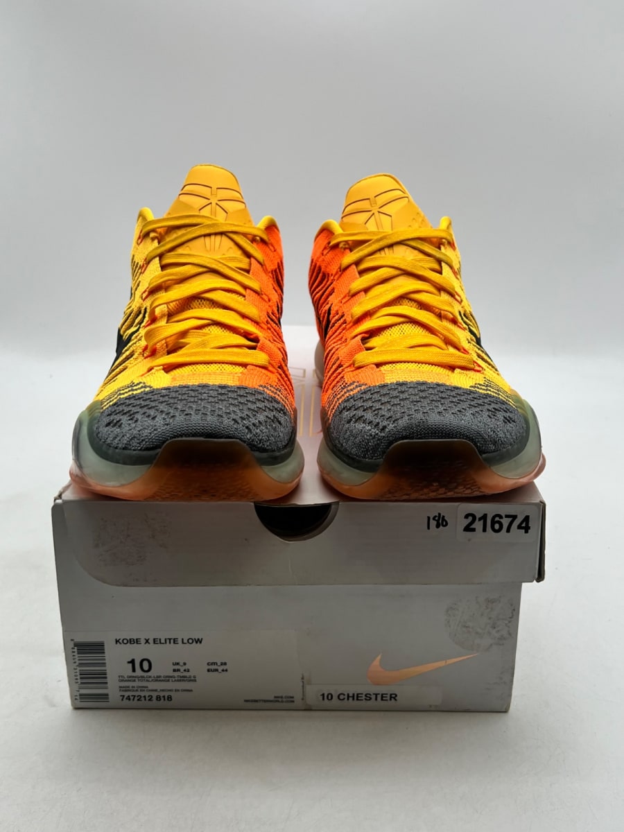 Nike Kobe 10 Elite Chester 10 (Lightly Worn Pre-Owned) - Image 2