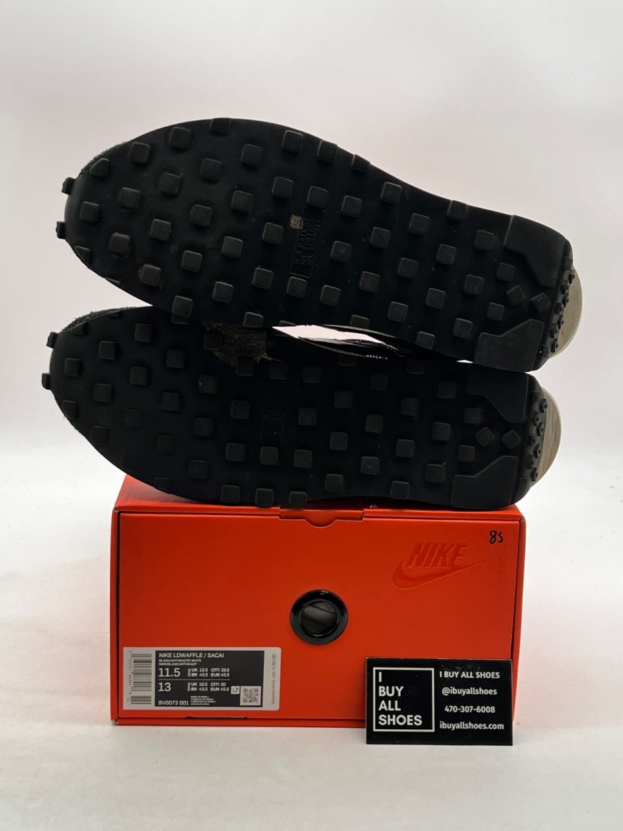 Nike LD Waffle sacai Black 11.5 (Moderately Worn Pre-Owned) - Image 8