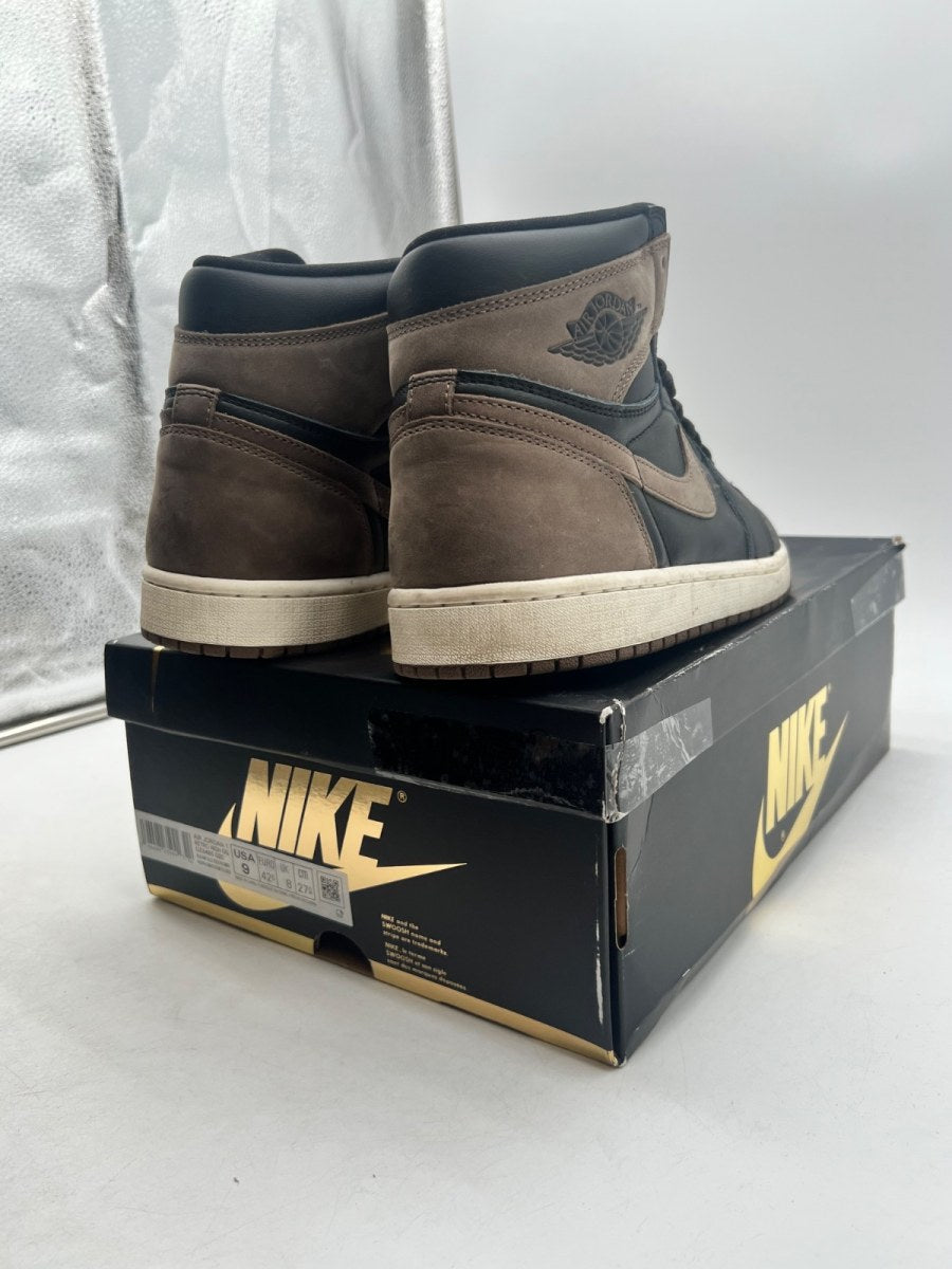 Jordan 1 Retro High OG Palomino 9 (Moderately Worn Pre-Owned)JordanBlack/Metallic Gold/Palomino/Sail - Image 5