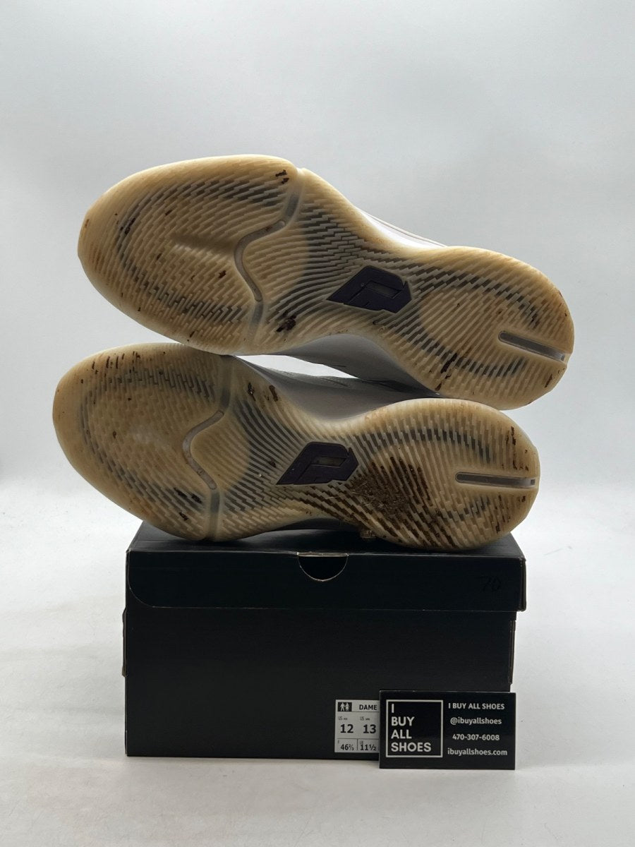 adidas Dame 9 Milwaukee Bucks 12 (Moderately Worn Pre-Owned) - Image 7