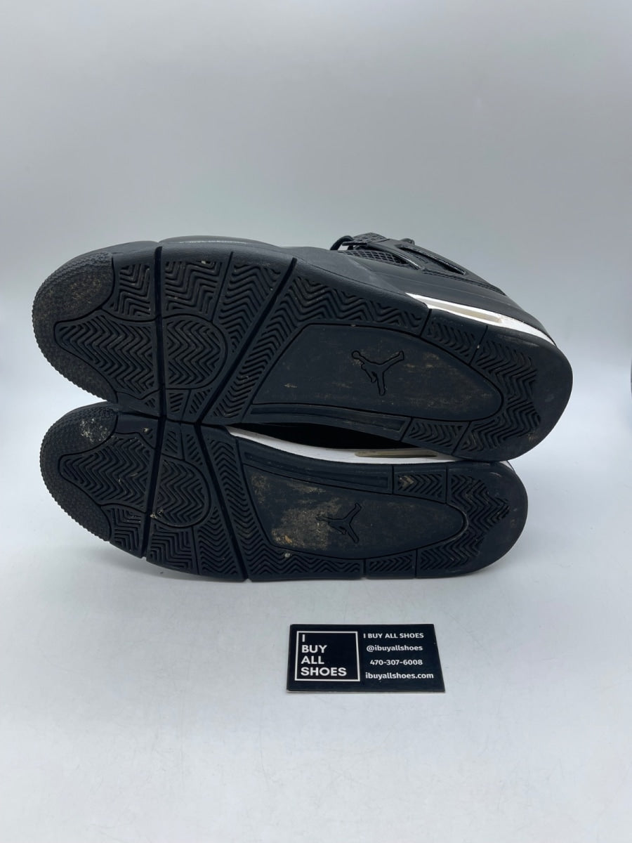 Jordan 4 Retro 11Lab4 Black 12 (Moderately Worn Pre-Owned) - Image 7