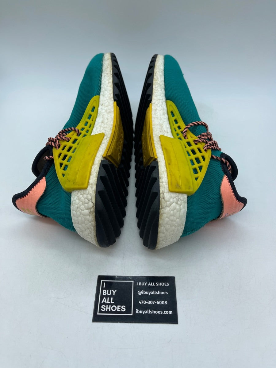 adidas Human Race NMD Pharrell Sun Glow 13 (Heavily Worn Pre-Owned) - Image 6