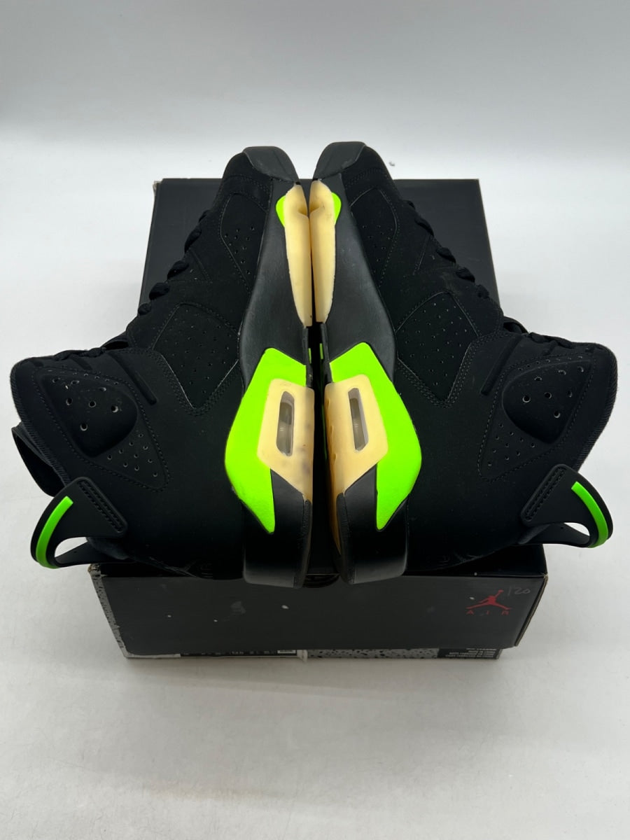 Jordan 6 Retro Electric Green 12 (Lightly Worn Pre-Owned)JordanBlack/Electric Green - Image 9