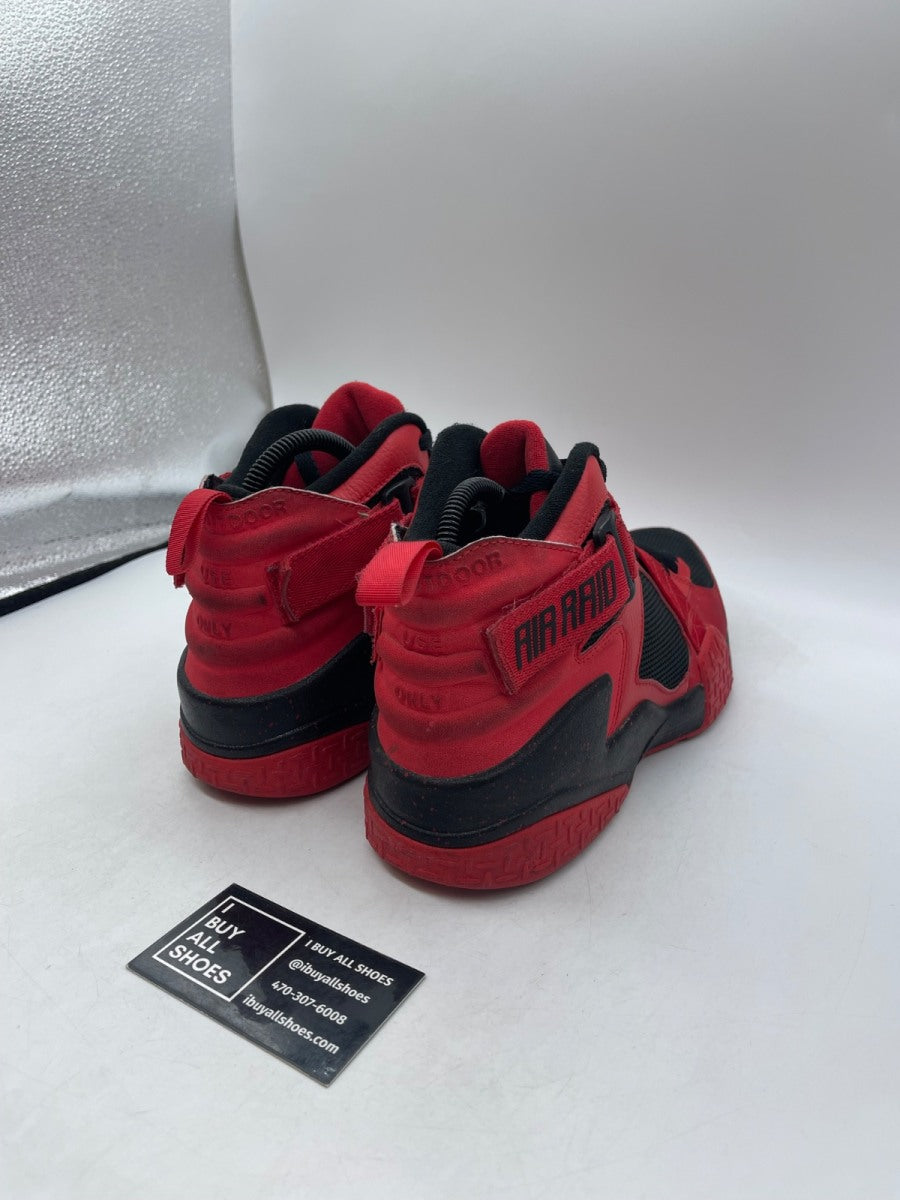 Nike Air Raid University Red Black 9.5 (Heavily Worn Pre-Owned) - Image 5