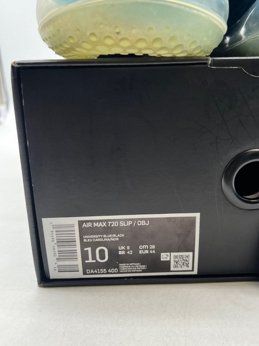 Nike Air Max 720 OBJ Slip University Blue 10 (Moderately Worn Pre-Owned) - Image 4