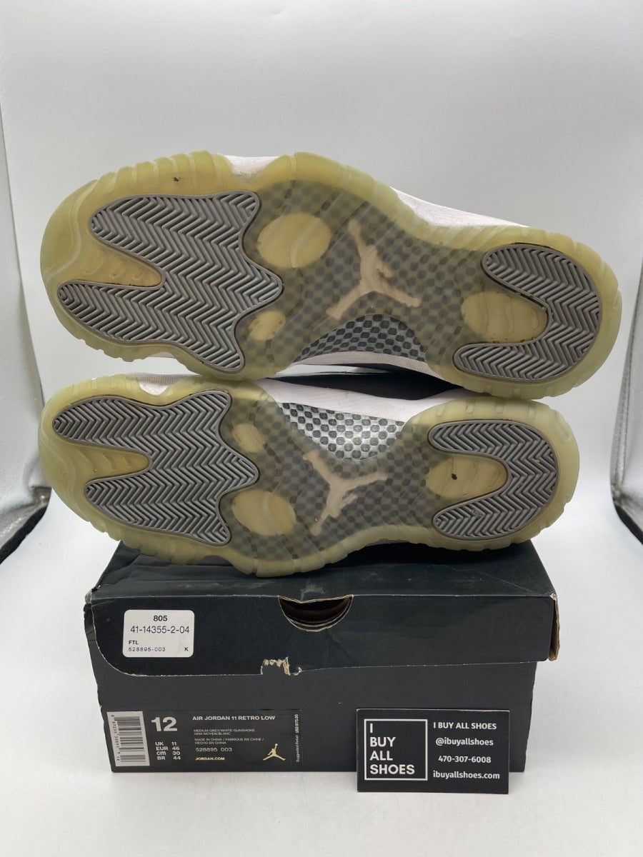 Jordan 11 Retro Low Cool Grey 12 (Moderately Worn Pre-Owned) - Image 7