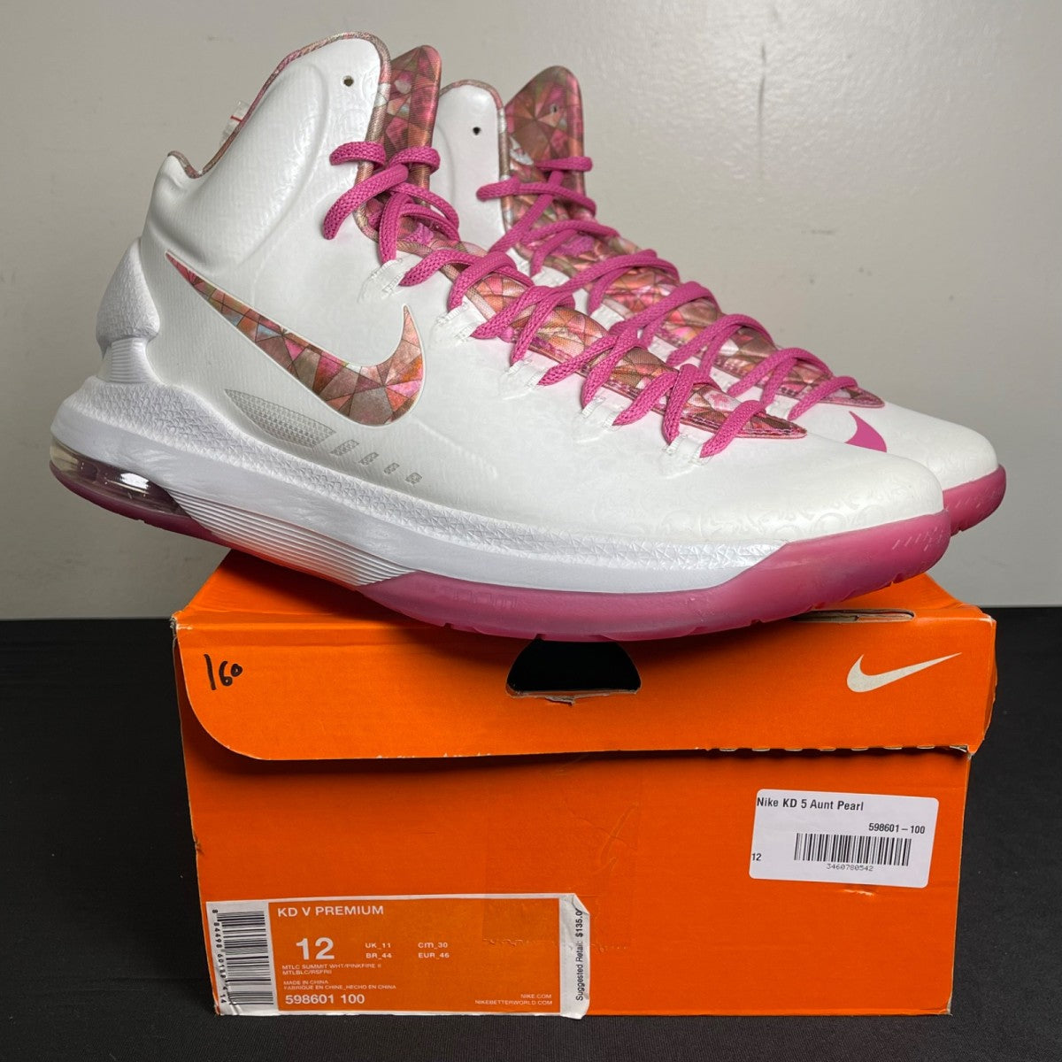Nike KD 5 Aunt Pearl (Size 12) - Image 1