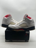 Jordan 5 Retro Fire Red (2013) 14 (Heavily Worn Pre-Owned) - Image 1