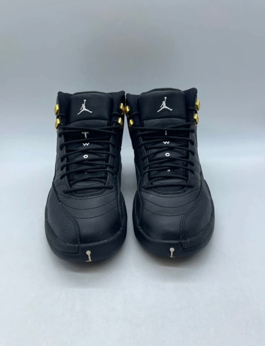 Jordan 12 Retro The Master 10.5 (Moderately Worn Pre-Owned)JordanBlack/Rattan-White-Metallic Gold - Image 2