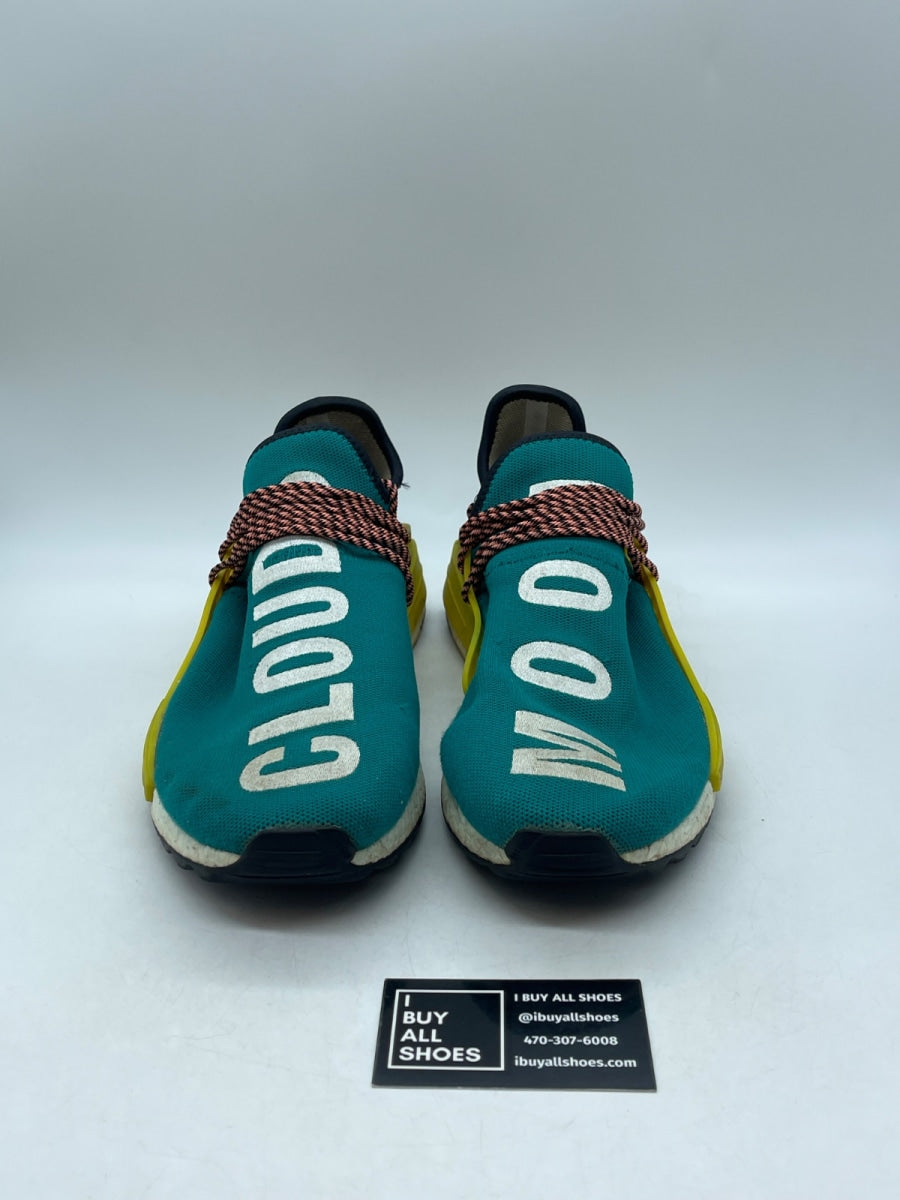 adidas Human Race NMD Pharrell Sun Glow 13 (Heavily Worn Pre-Owned) - Image 2