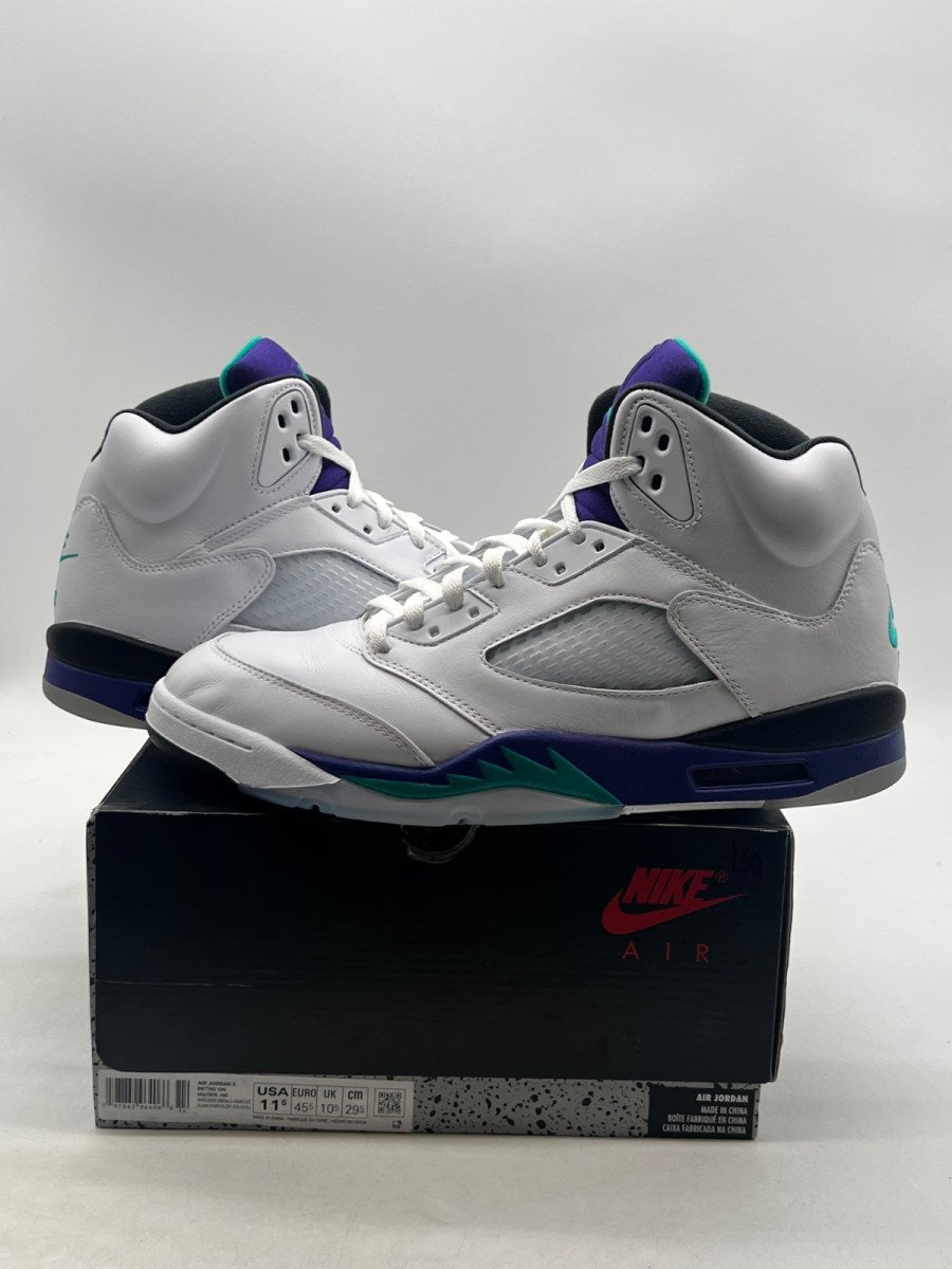 Jordan 5 Retro Grape (2025) 11.5 (Lightly Worn Pre-Owned) - Image 1
