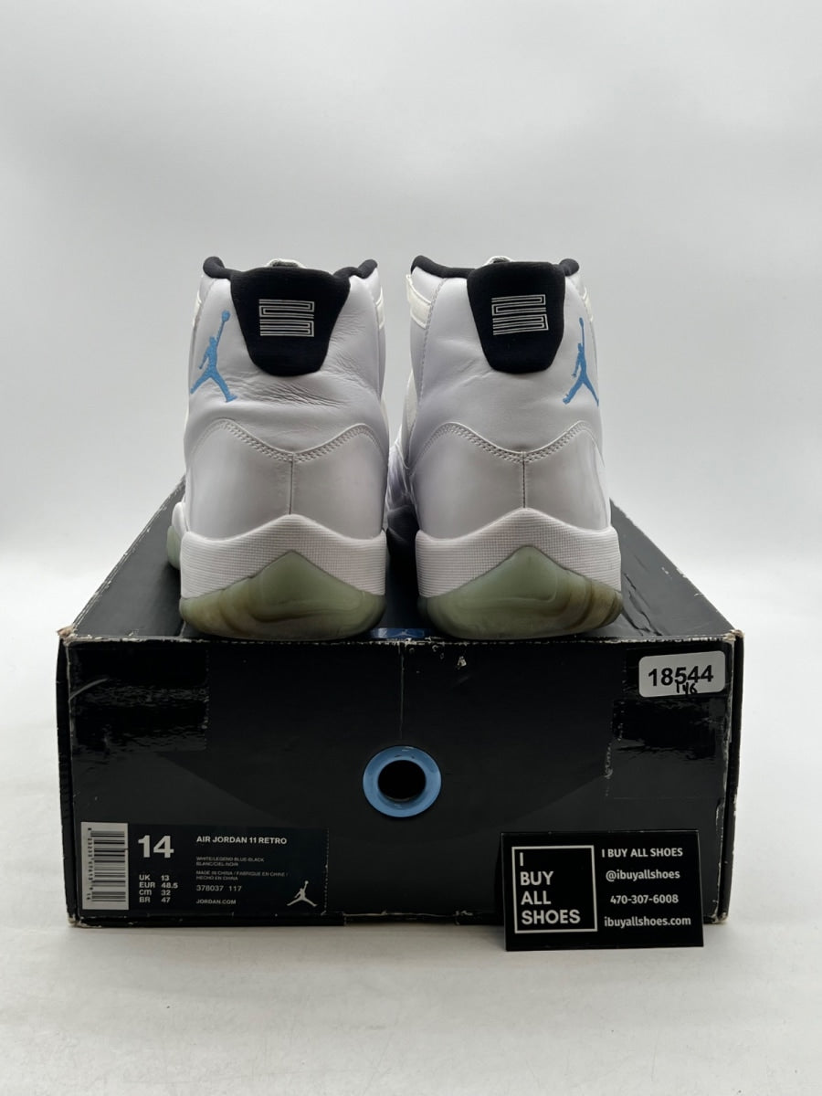 Jordan 11 Retro Legend Blue (2014) 14 (Lightly Worn Pre-Owned) - Image 3