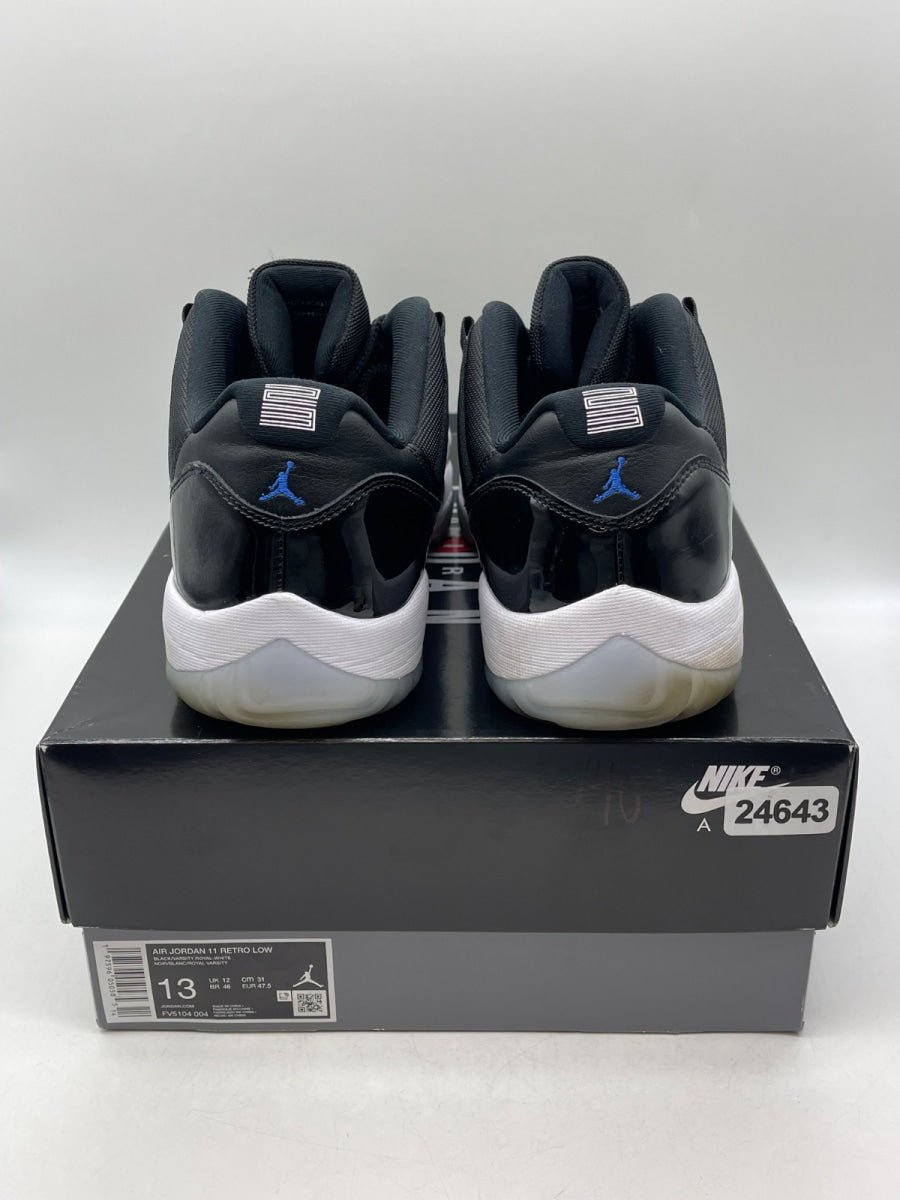 Jordan 11 Retro Low Space Jam 13 (Moderately Worn Pre-Owned)JordanBlack/Varsity Royal/White - Image 3
