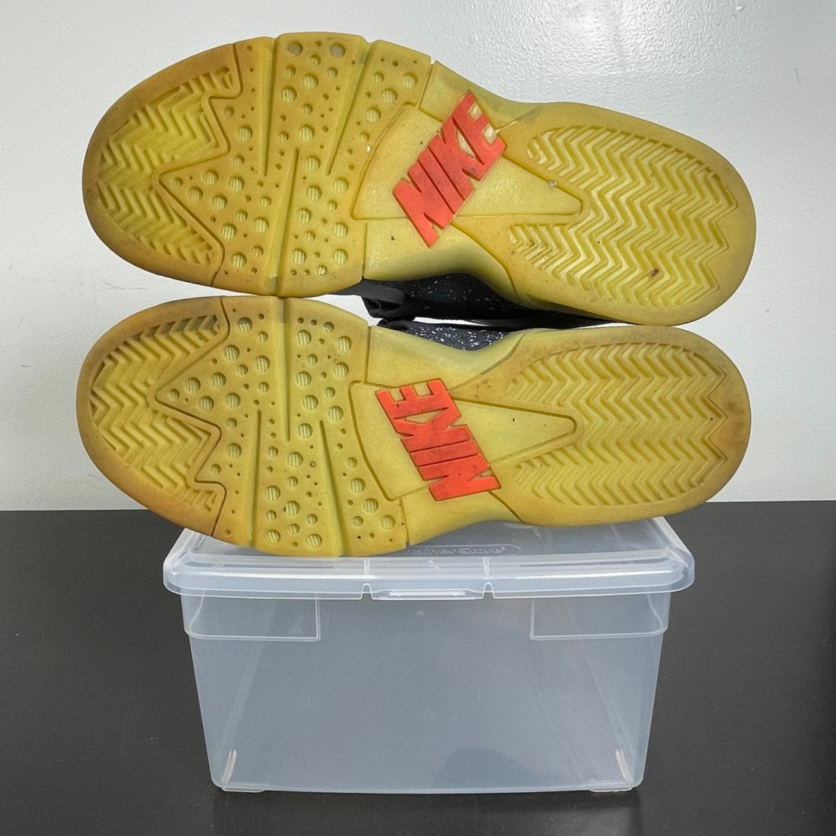 Nike Air Force Max 2013 PRM QS 'Area 72' 13 (Moderately Worn Pre-Owned)NikeWolf Grey/White-Anthracite-Total Crimson - Image 5