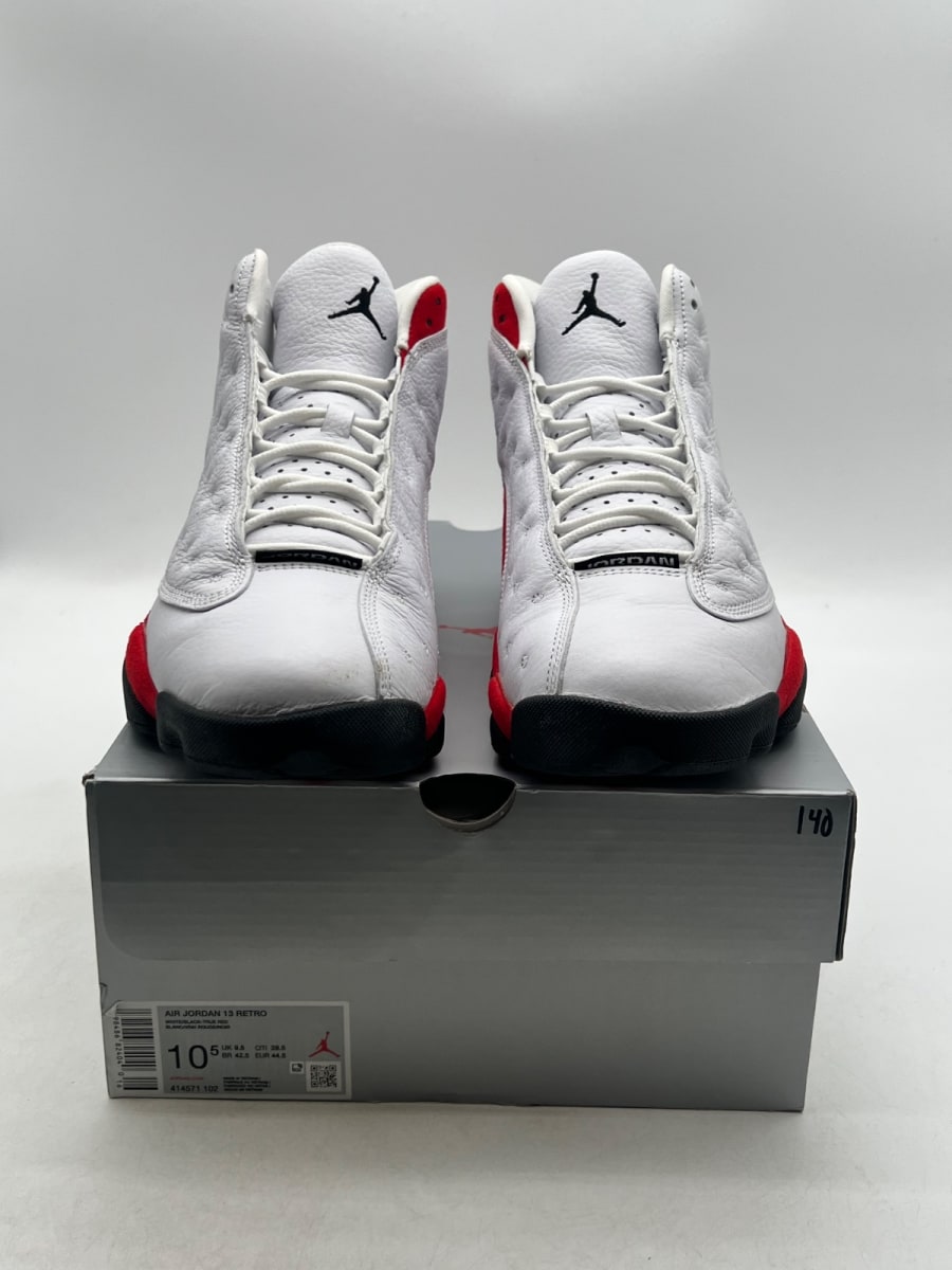 Jordan 13 Retro OG Chicago (2026) 10.5 (Lightly Worn Pre-Owned)JordanWhite/Black/True Red - Image 2