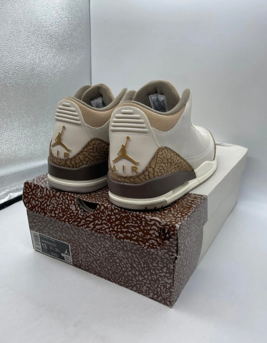 Jordan 3 Retro Palomino 13 (Lightly Worn Pre-Owned)JordanLight Orewood Brown/Metallic Gold/Light British Tan/Palomino - Image 5