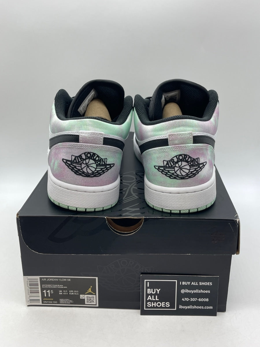Jordan 1 Low Tie-Dye 11.5 (Lightly Worn Pre-Owned) - Image 3