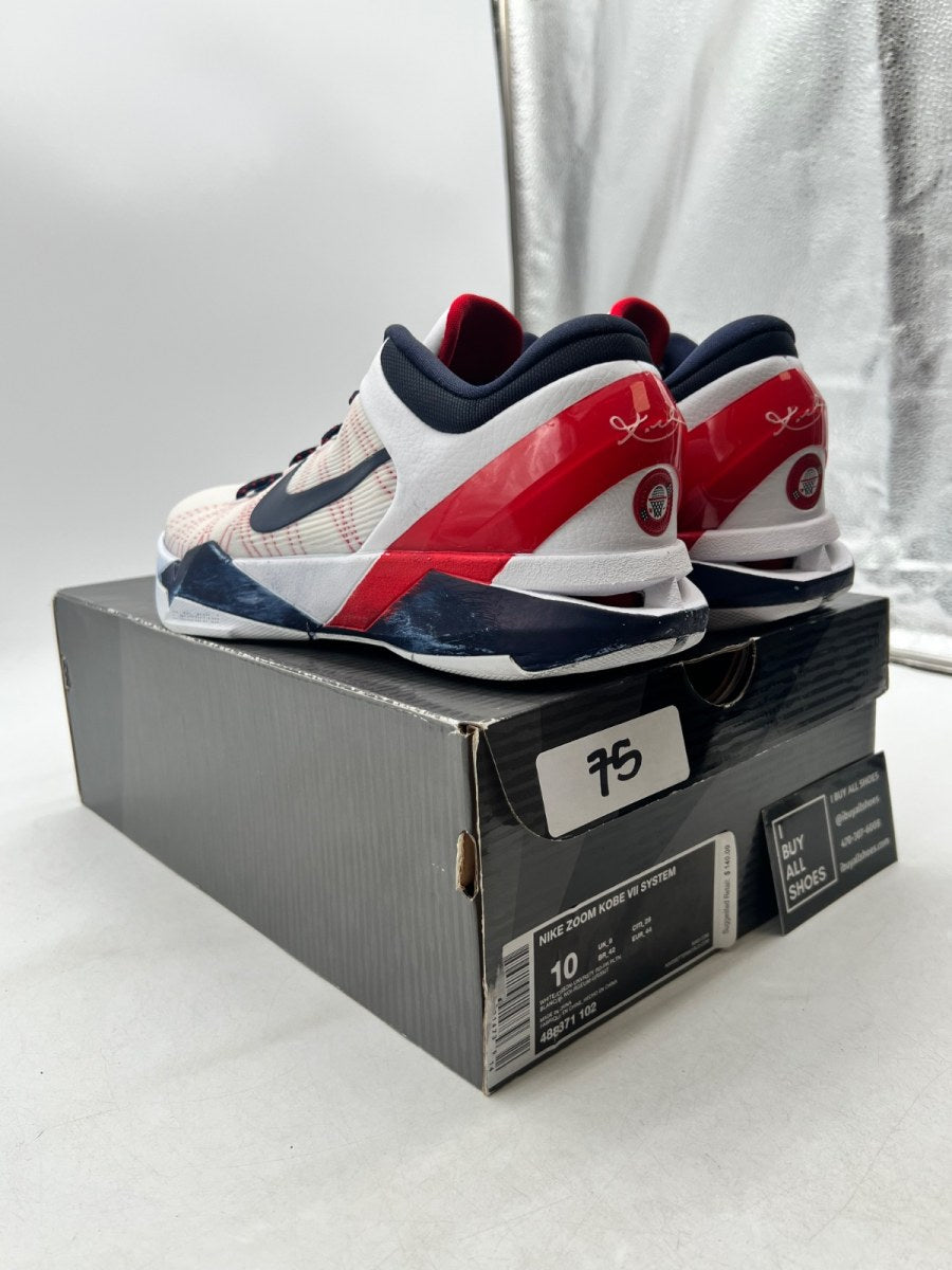 Nike Kobe 7 USA Olympic 10 (Moderately Worn Pre-Owned) - Image 4