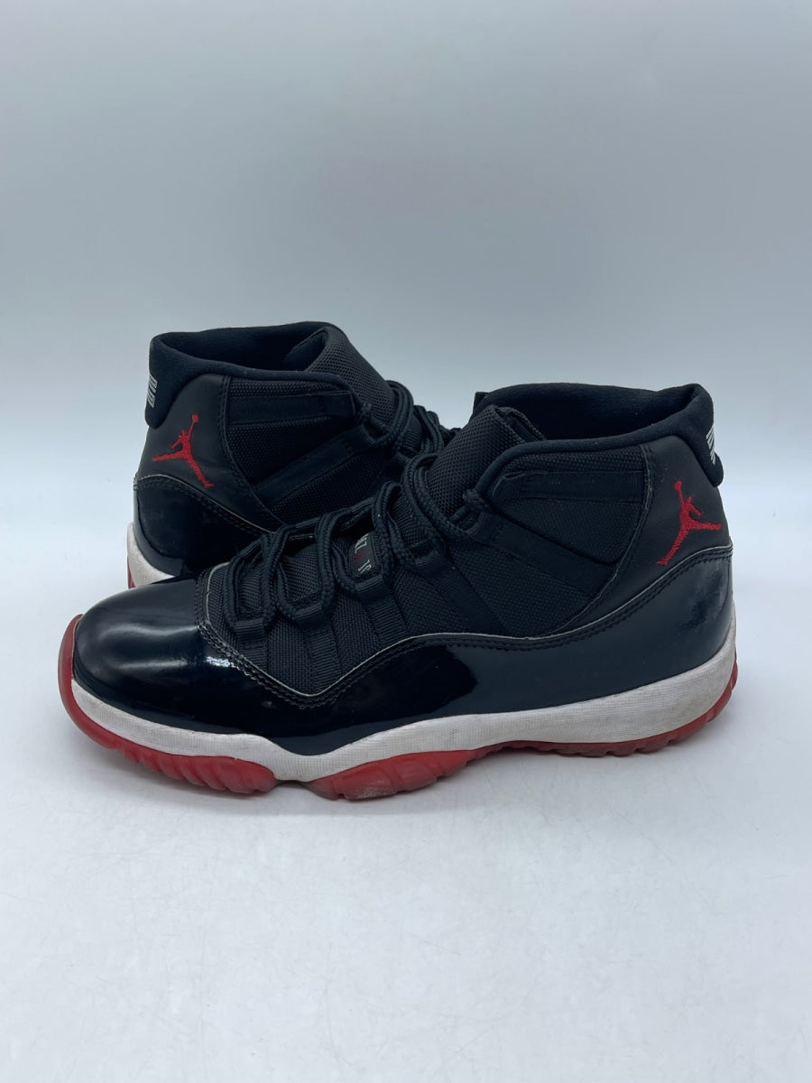 Jordan 11 Retro Playoffs Bred (2019) 10 (Moderately Worn Pre-Owned)JordanBlack/White-Varsity Red - Image 1