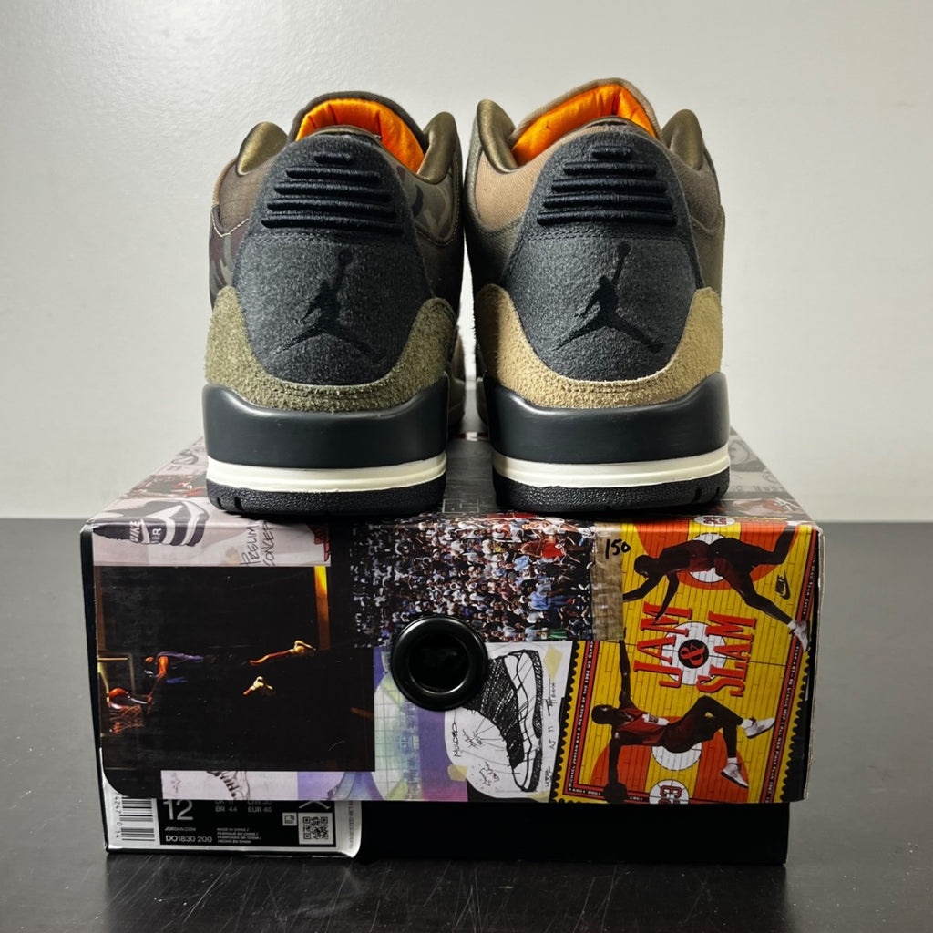 Jordan 3 Retro Patchwork Camo 12 (Lightly Worn Pre-Owned)JordanDark Hazel/Multi-Color - Image 4