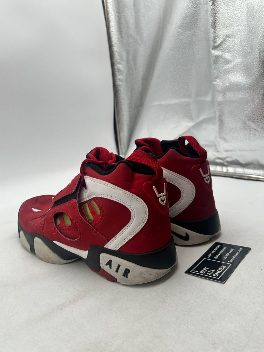 Nike Air Diamond Turf II Red Gold (2012) 12 (Heavily Worn Pre-Owned) - Image 4