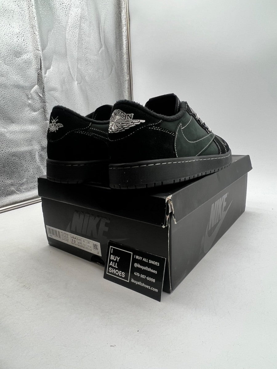 Jordan 1 Retro Low OG SP Travis Scott Black Phantom 13 (Lightly Worn Pre-Owned) - Image 5