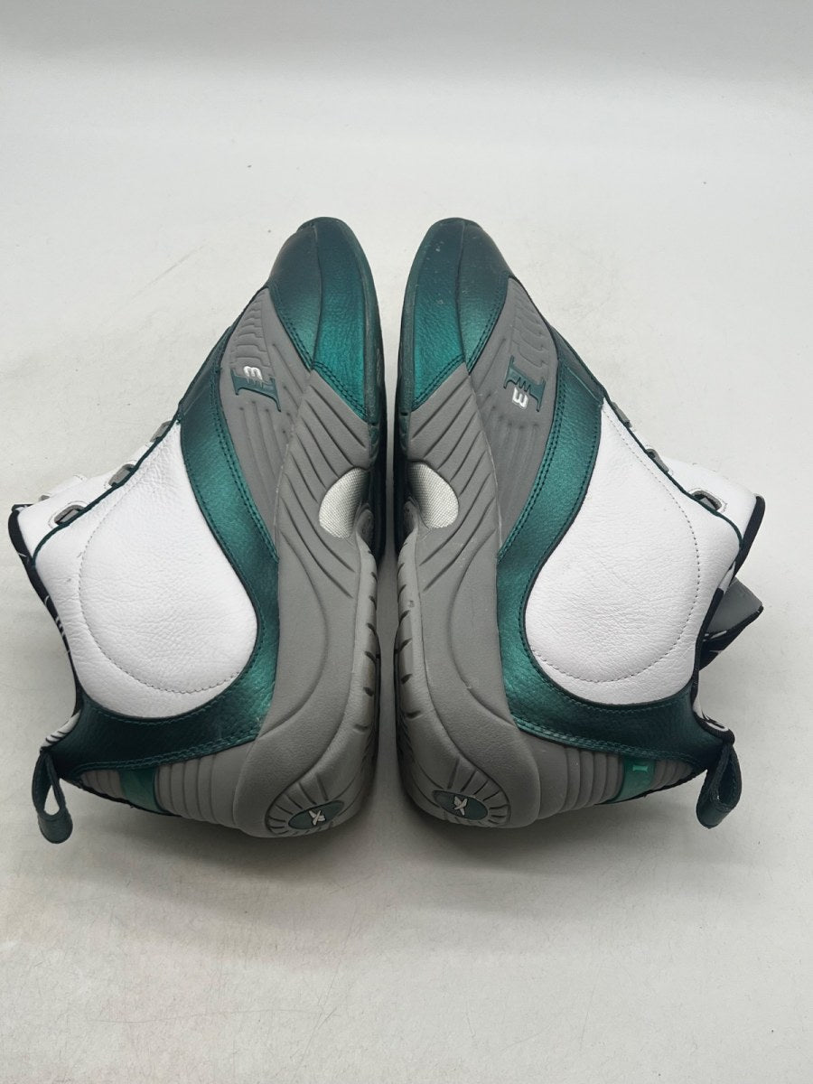 Reebok Answer IV The Tunnel 13 (Moderately Worn Pre-Owned)ReebokDeep Teal/Footwear White/Solid Grey - Image 8