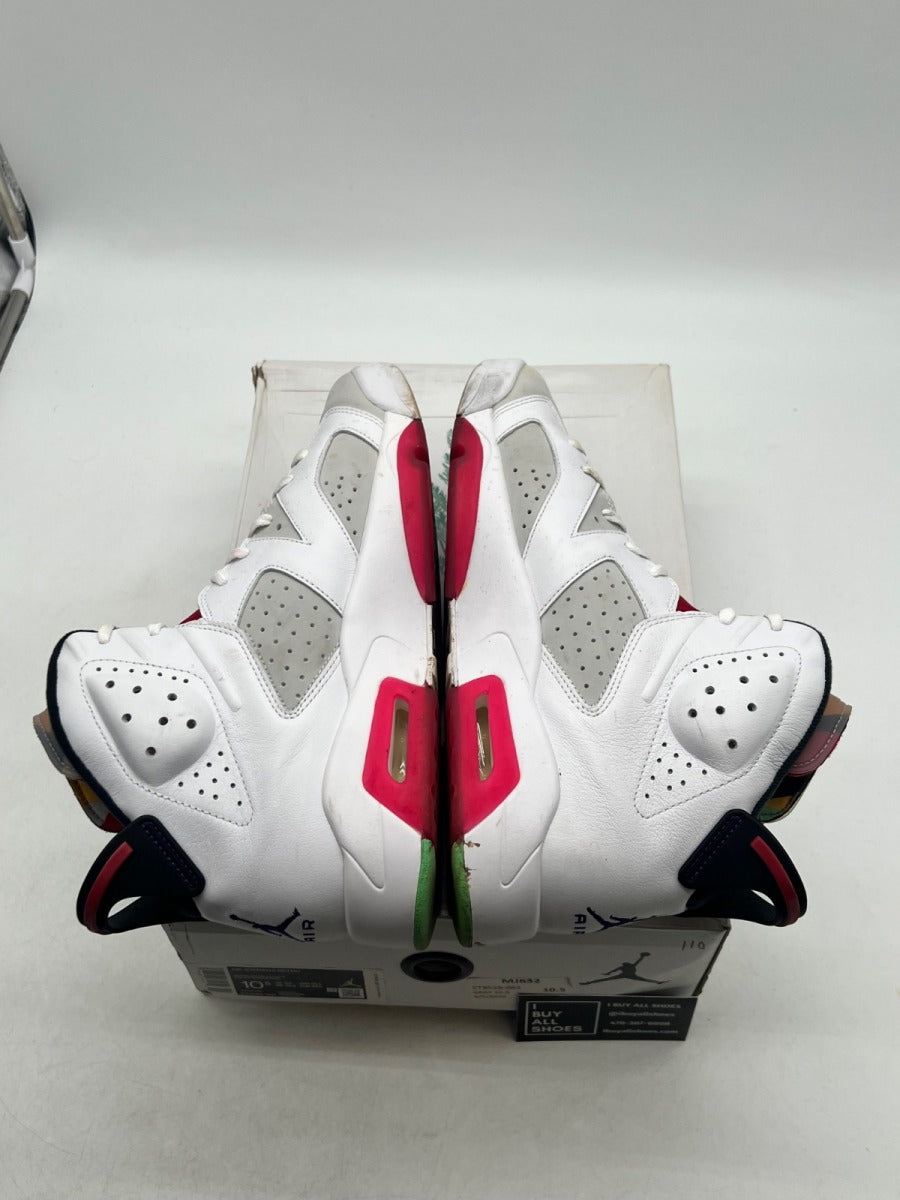 Jordan 6 Retro Hare 10.5 (Moderately Worn Pre-Owned) - Image 7