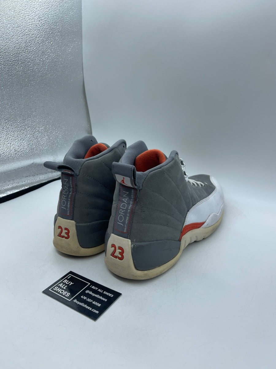 Jordan 12 Retro Cool Grey 12 (Heavily Worn Pre-Owned) - Image 5