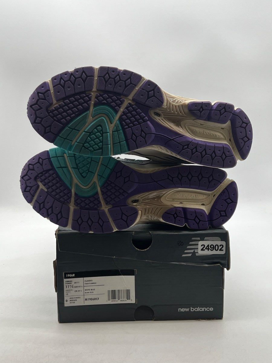 New Balance 1906R Charlotte Hornets 11.5 (Lightly Worn Pre-Owned)New BalanceOff-White/Aqua/Purple/Black - Image 8