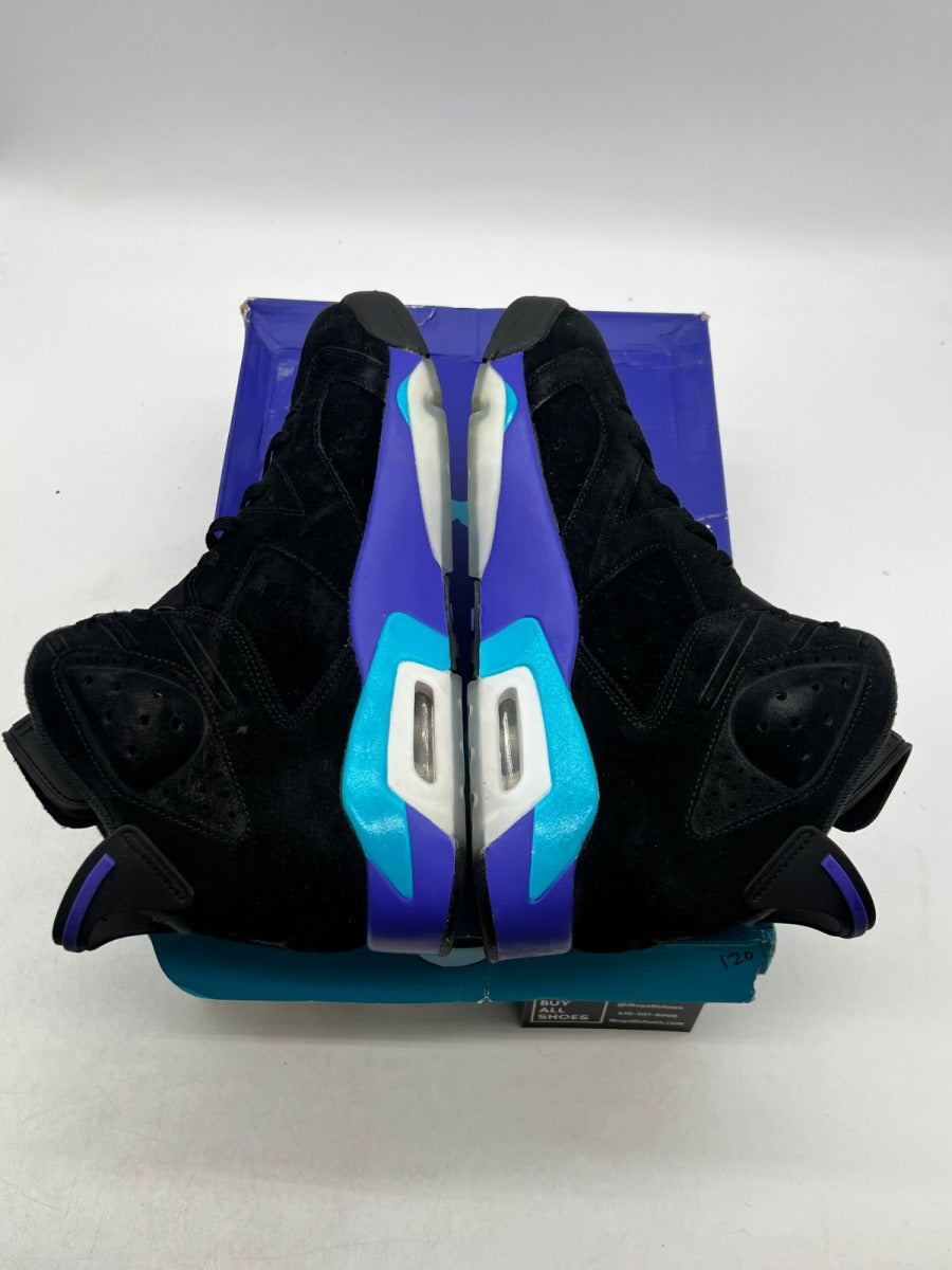 Jordan 6 Retro Aqua 12 (Lightly Worn Pre-Owned) - Image 7