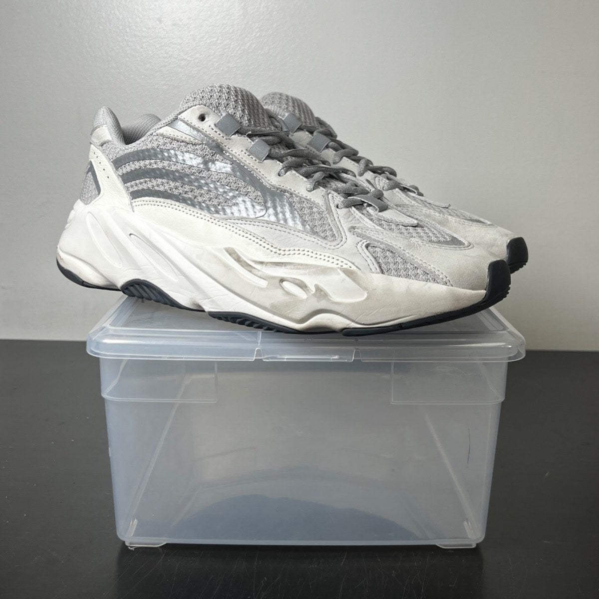 adidas Yeezy Boost 700 V2 Static 12 (Heavily Worn Pre-Owned)adidasStatic/Static/Static - Image 1