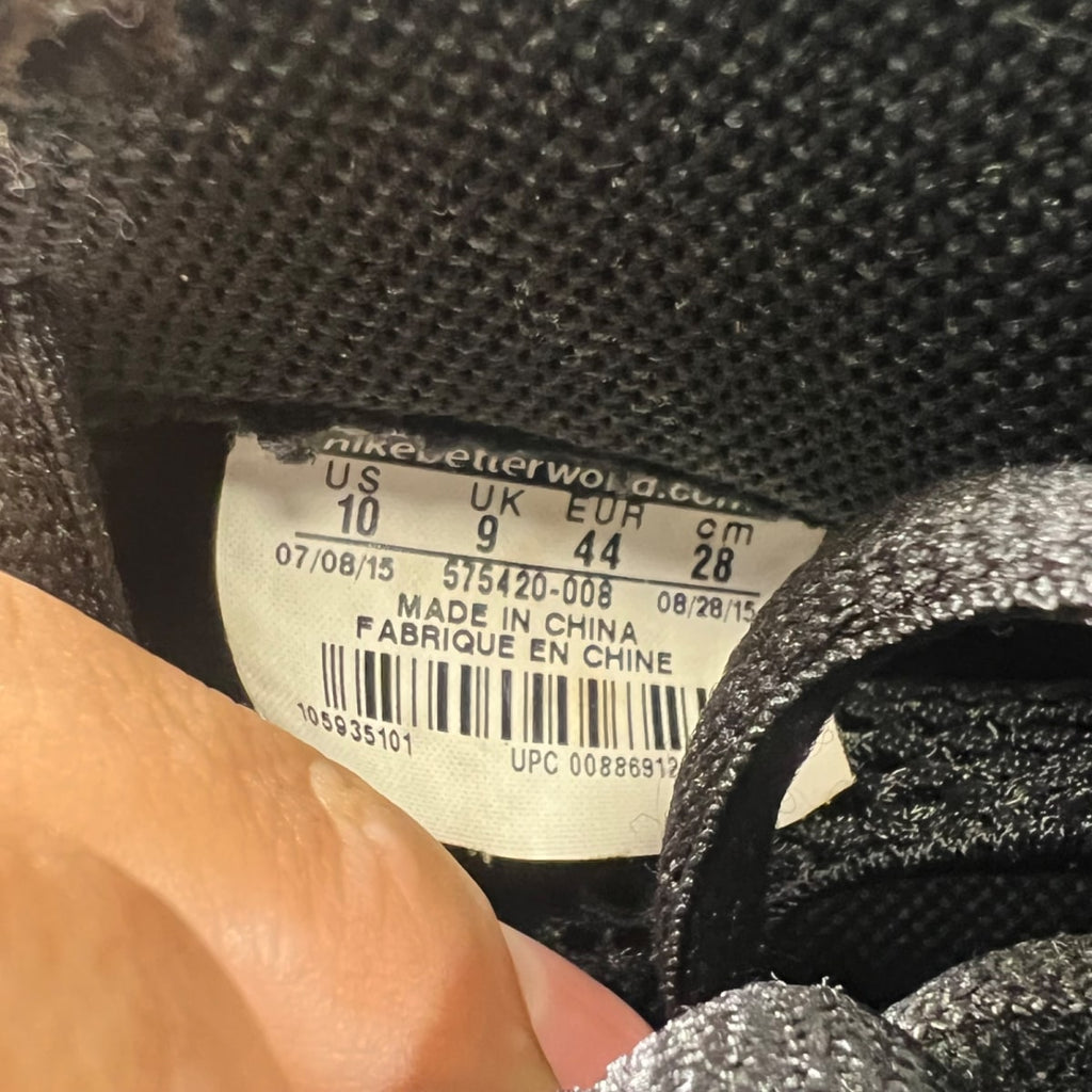 Nike Air Foamposite One Blue Mirror 10 (Moderately Worn Pre-Owned)NikeMetallic Silver/Black-Dark Neon Royal-White - Image 7
