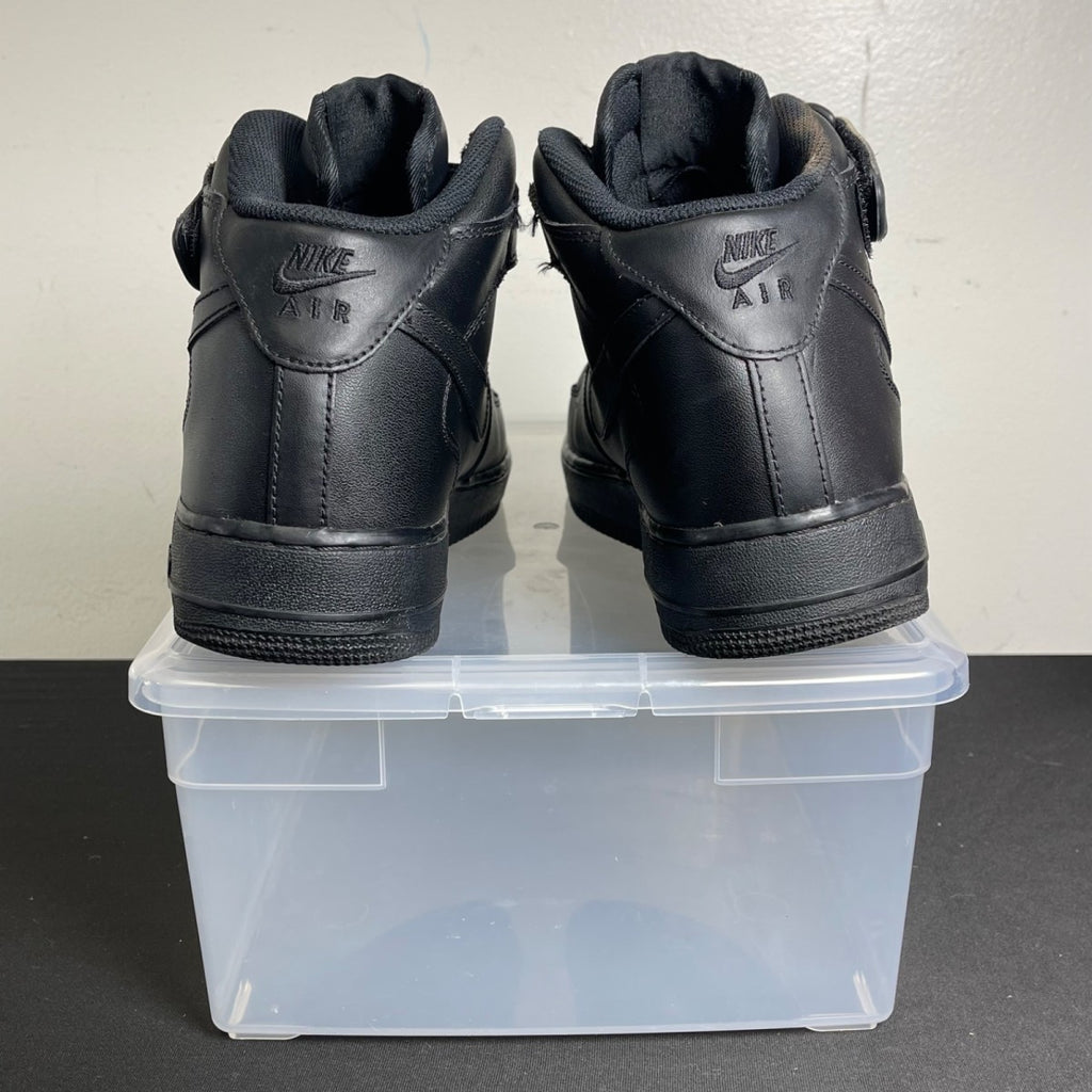Nike Air Force 1 Mid Black (2016) (Size 11.5) - Image 4