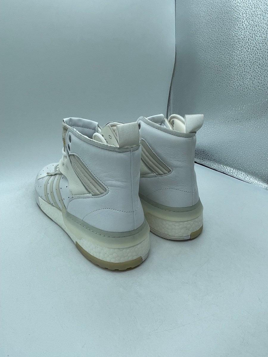 Adidas Rivalry RM 'Triple White' 13 (Moderately Worn Pre-Owned) - Image 4