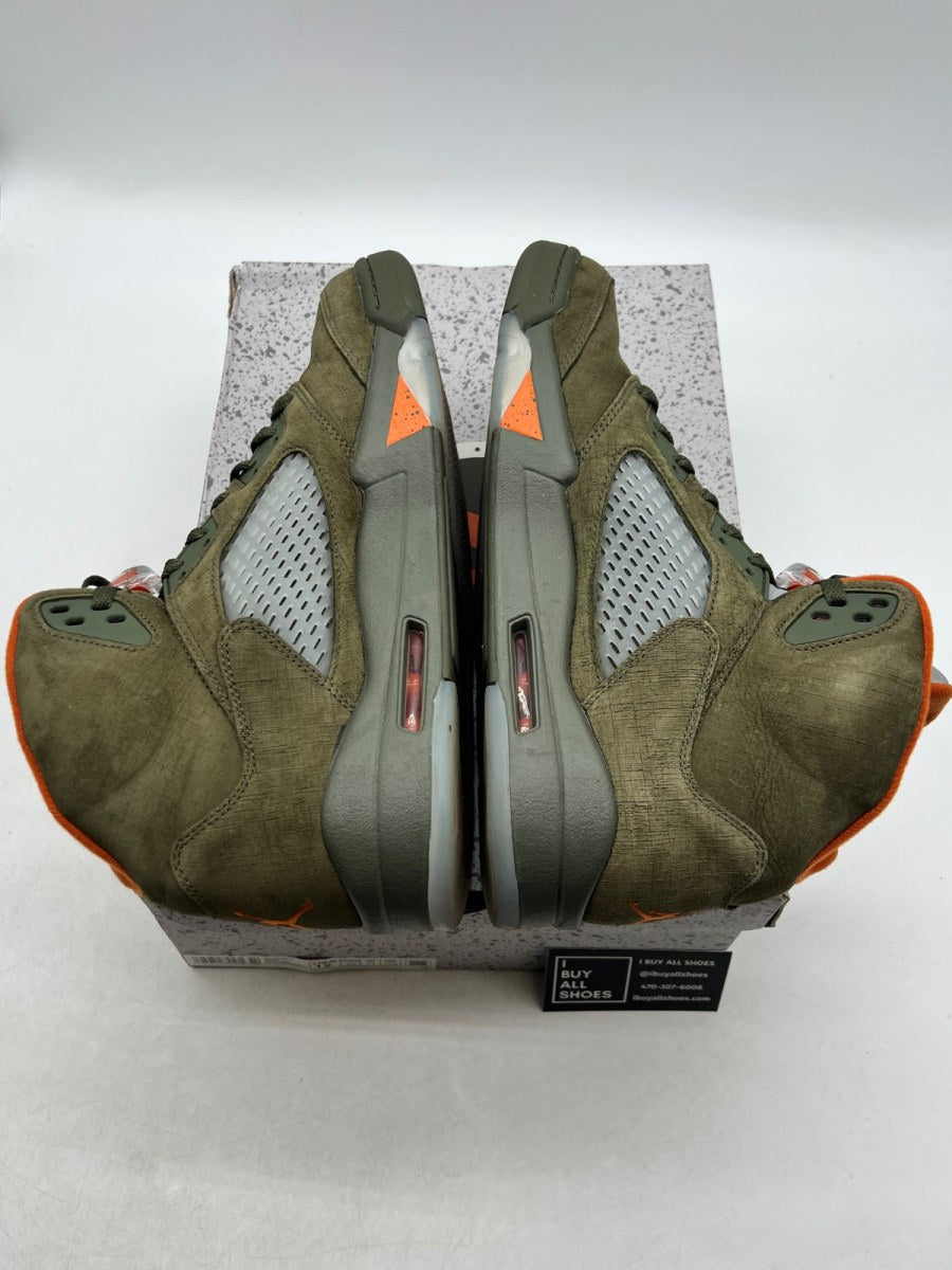 Jordan 5 Retro Olive (2024) 12 (Lightly Worn Pre-Owned) - Image 7
