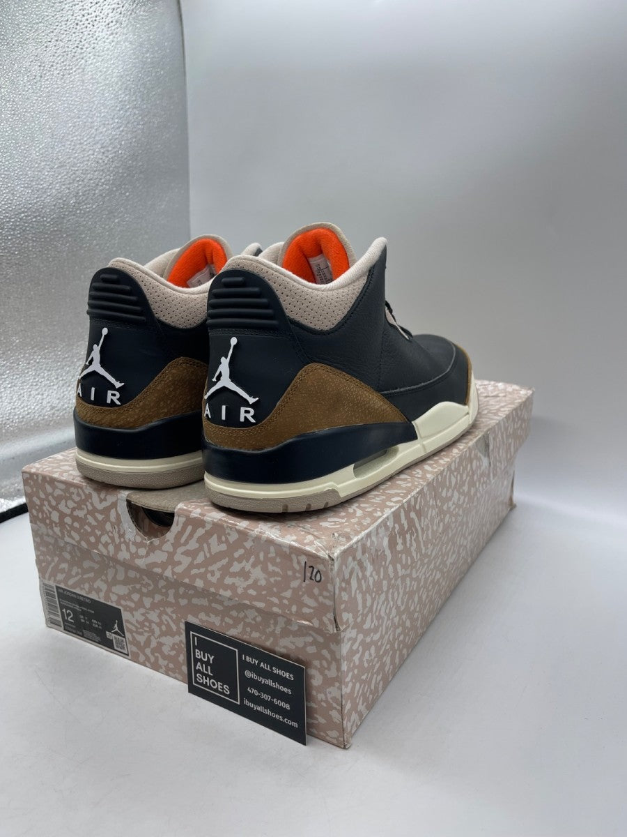 Jordan 3 Retro Desert Elephant 12 (Moderately Worn Pre-Owned) - Image 5