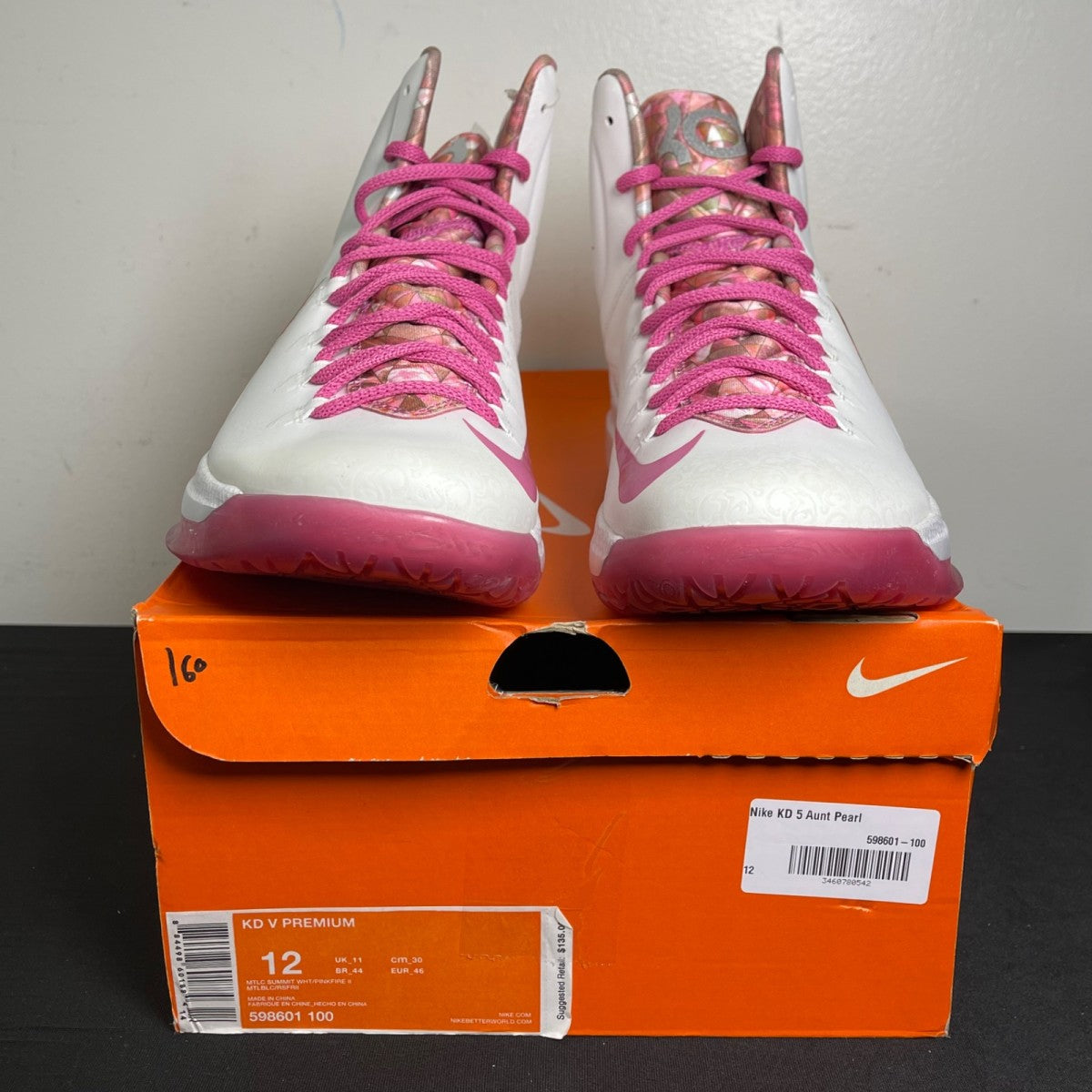 Nike KD 5 Aunt Pearl (Size 12) - Image 2