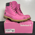 Susan G. Komen x Timberland 6 Inch Premium Boot 'Pink' 11.5 (Moderately Worn Pre-Owned)Timberland - Image 1