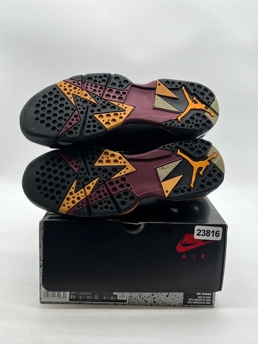 Jordan 7 Retro Black Olive 8.5 (Lightly Worn Pre-Owned)JordanBlack/Cherrywood Red-Neutral Olive-Chutney - Image 8