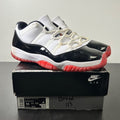 Jordan 11 Retro Low Concord Bred 14 (Moderately Worn Pre-Owned)JordanWhite/Gym Red-Black-True Red - Image 1