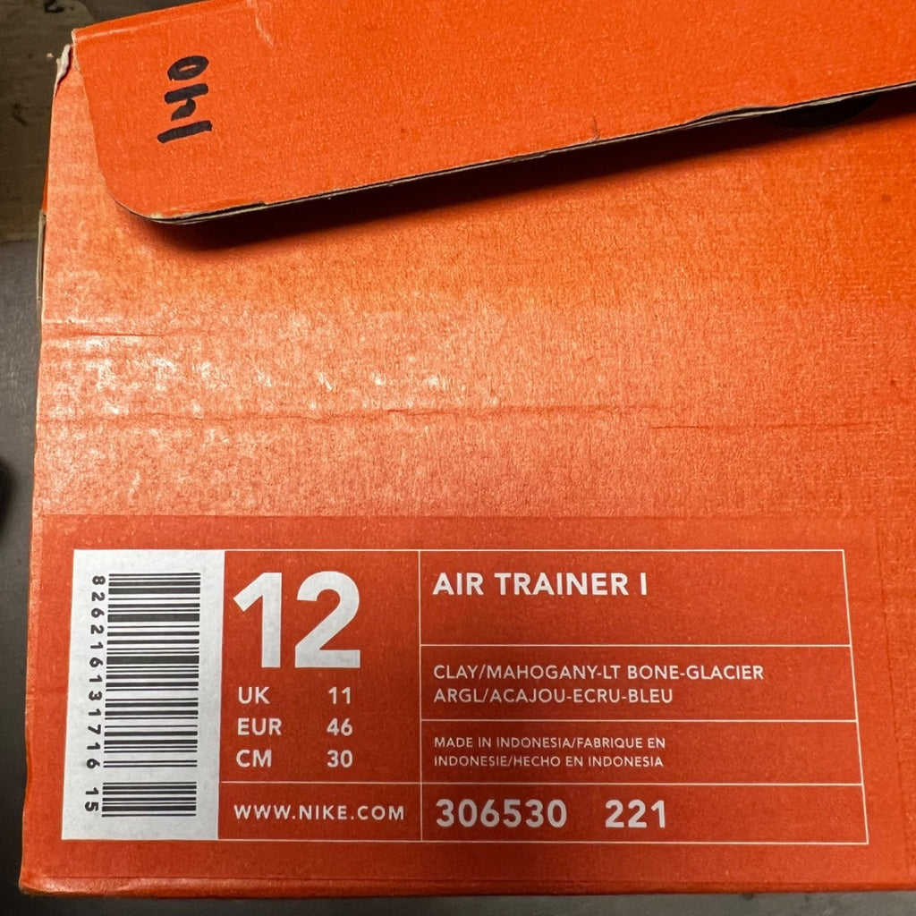 Nike Air Trainer 1 'Twisted Prep Pack - Clay Mahogany' 12 (New Pre-Owned)Nike - Image 7