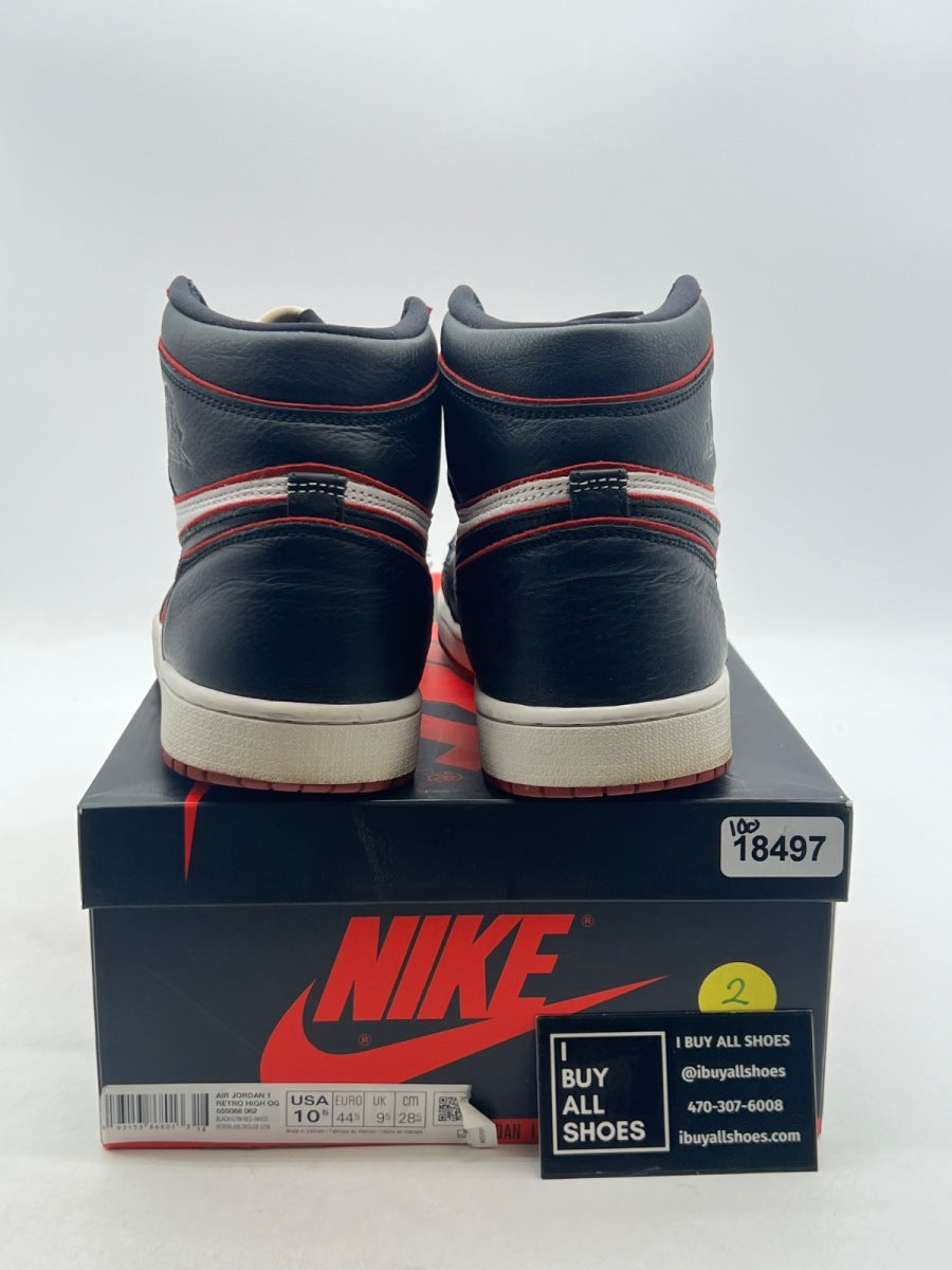 Jordan 1 Retro High Bloodline 10.5 (Moderately Worn Pre-Owned) - Image 3