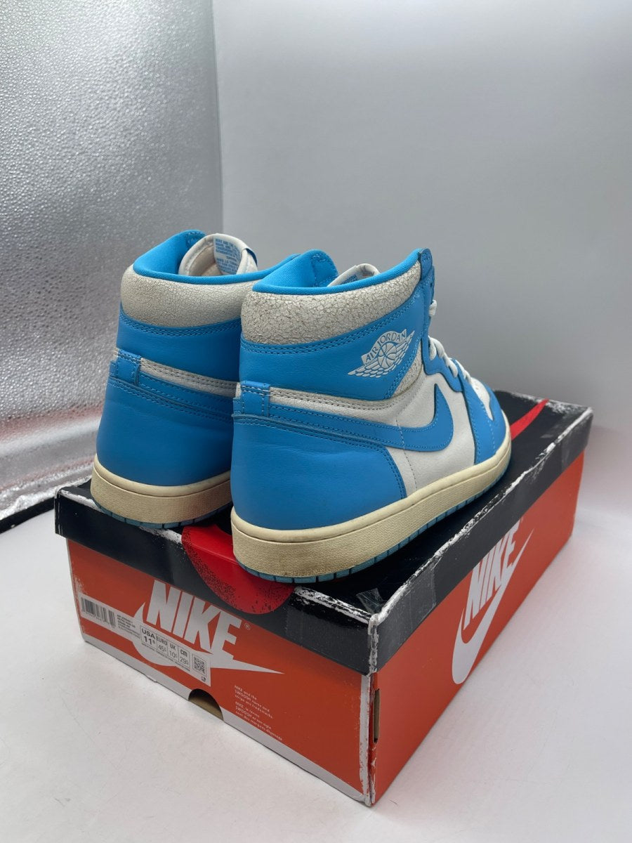 Jordan 1 Retro High OG UNC Reimagined 11.5 (Moderately Worn Pre-Owned)JordanDark Powder Blue/Dark Powder Blue-Sail - Image 5