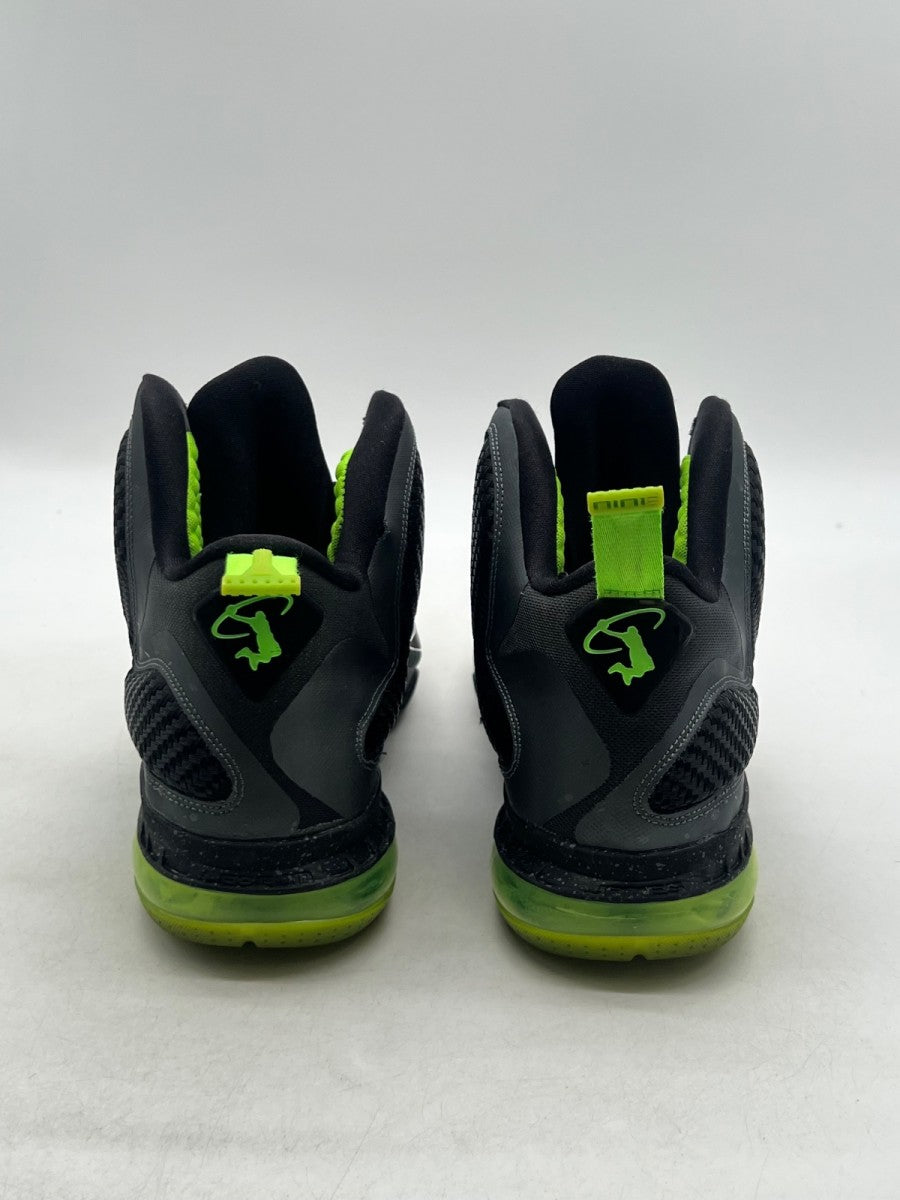 Nike LeBron 9 Dunkman 11.5 (Lightly Worn Pre-Owned)NikeDark Grey/Black-Volt - Image 3