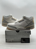 Jordan 3 Retro Craft Ivory 11 (Lightly Worn Pre-Owned) - Image 1