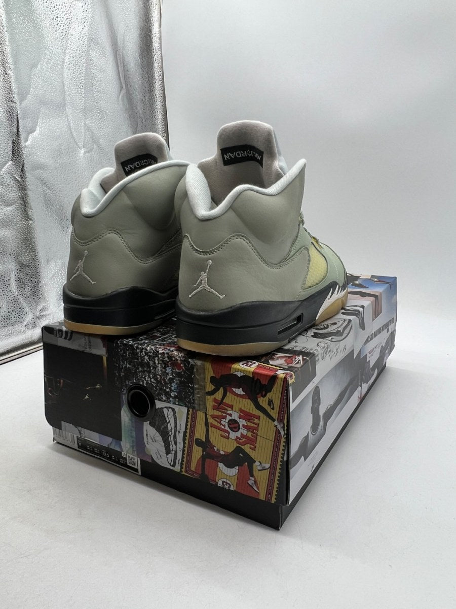 Jordan 5 Retro Jade Horizon 11 (Lightly Worn Pre-Owned)JordanJade Horizon/Light Silver-Anthracite-Pink Glaze - Image 3