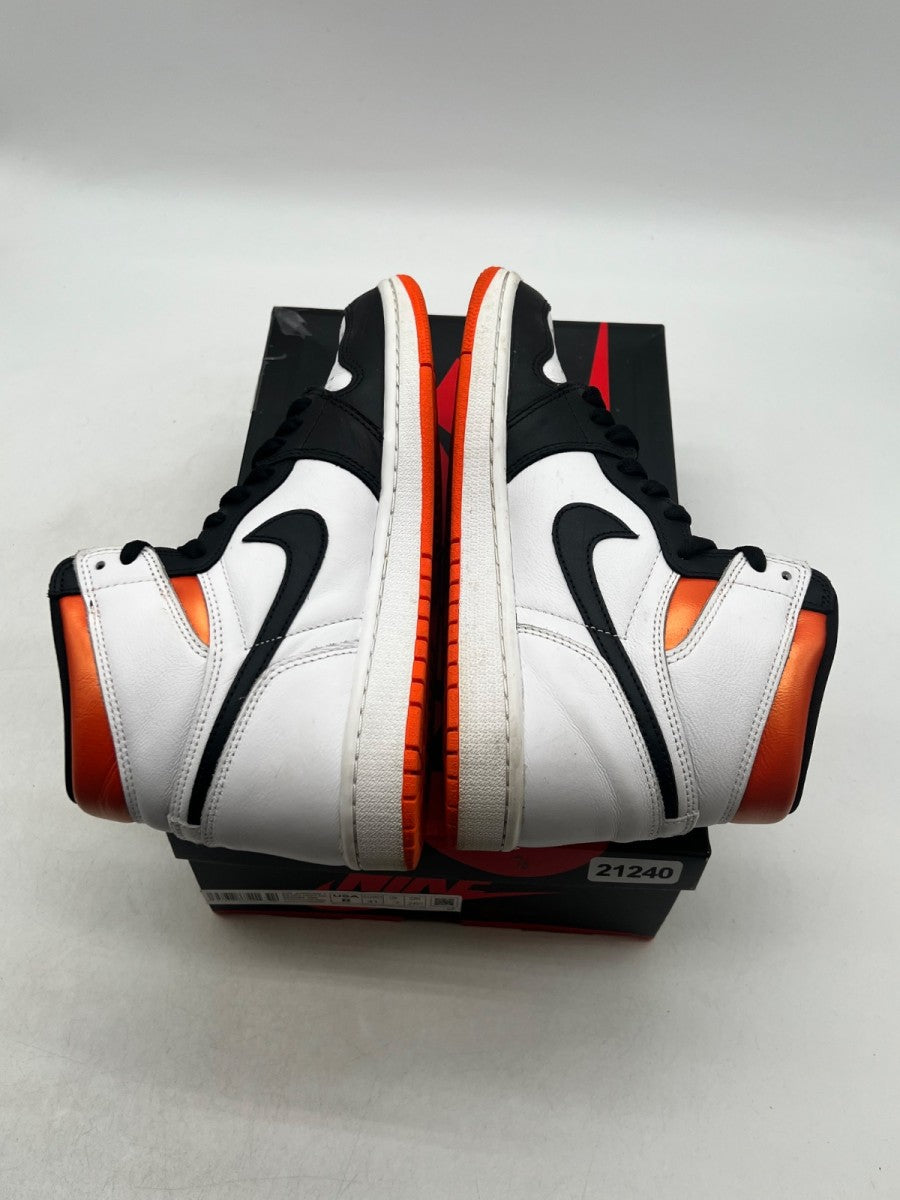 Jordan 1 Retro High Electro Orange 8 (Lightly Worn Pre-Owned) - Image 9