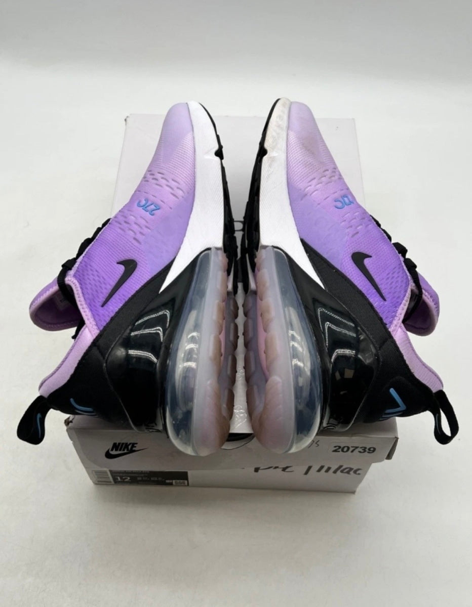 Nike Air Max 270 Lilac (Women's) 12W (Lightly Worn Pre-Owned)NikeLilac/University Blue/Barely Grape/Black - Image 8